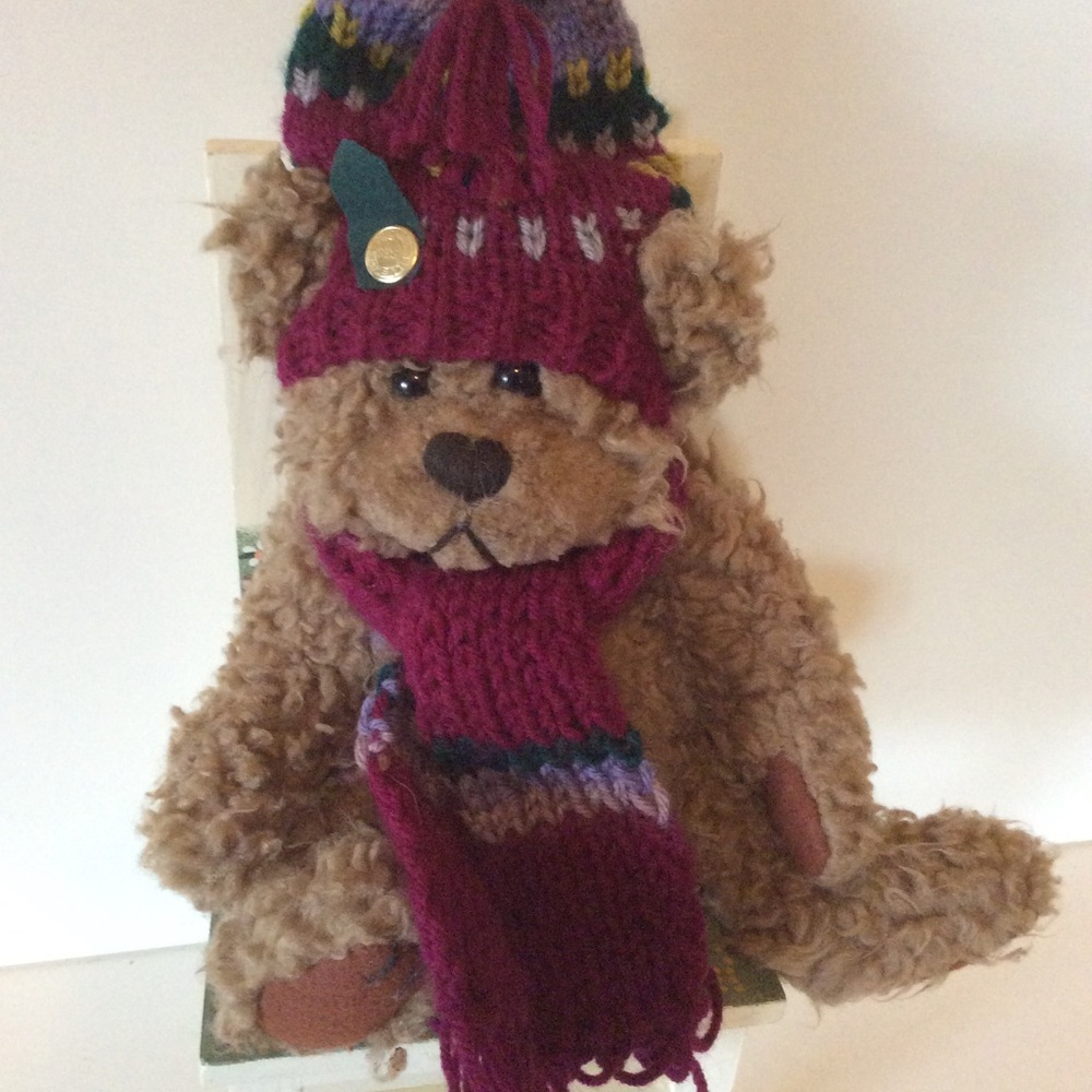 Dooley Bear of Serenity 10” Brass Button Bear 1996